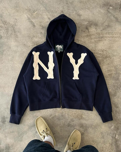 Unisex New York Full-Zip Hoodie